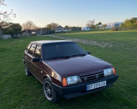 Красный ВАЗ 2109, объемом двигателя 1.6 л и пробегом 127 тыс. км за 1600 $, фото 3 на Automoto.ua