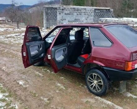 Красный ВАЗ 2109, объемом двигателя 1.6 л и пробегом 160 тыс. км за 2200 $, фото 1 на Automoto.ua