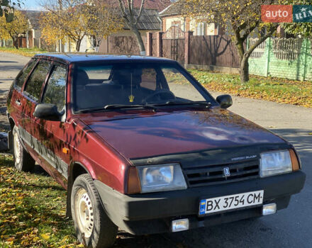 Красный ВАЗ 2109, объемом двигателя 1.6 л и пробегом 437 тыс. км за 1200 $, фото 18 на Automoto.ua