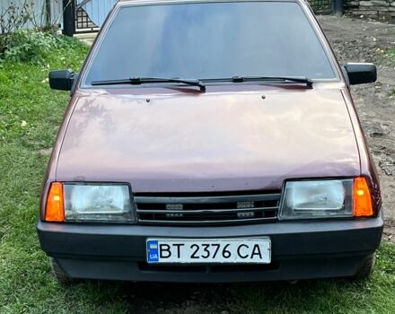 Красный ВАЗ 2109, объемом двигателя 1.6 л и пробегом 127 тыс. км за 1600 $, фото 1 на Automoto.ua