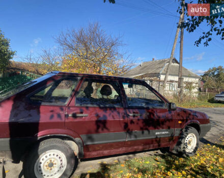 Красный ВАЗ 2109, объемом двигателя 1.6 л и пробегом 437 тыс. км за 1200 $, фото 5 на Automoto.ua