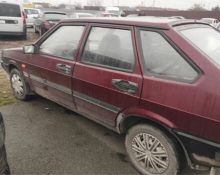 Красный ВАЗ 2109, объемом двигателя 1.6 л и пробегом 113 тыс. км за 1100 $, фото 7 на Automoto.ua