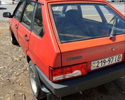 Красный ВАЗ 2109, объемом двигателя 0 л и пробегом 30 тыс. км за 1000 $, фото 2 на Automoto.ua