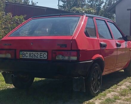 Красный ВАЗ 2109, объемом двигателя 1.3 л и пробегом 313 тыс. км за 998 $, фото 4 на Automoto.ua