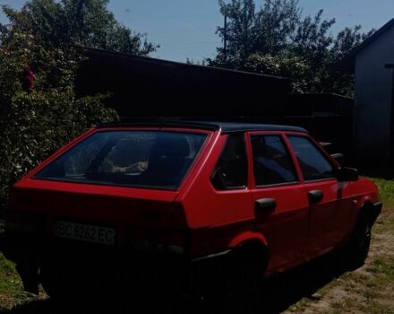 Красный ВАЗ 2109, объемом двигателя 1.3 л и пробегом 313 тыс. км за 998 $, фото 2 на Automoto.ua
