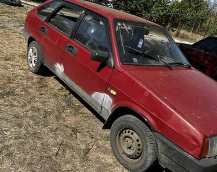 Красный ВАЗ 2109, объемом двигателя 1.5 л и пробегом 100 тыс. км за 653 $, фото 2 на Automoto.ua