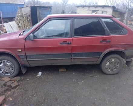 Красный ВАЗ 2109, объемом двигателя 1.3 л и пробегом 150 тыс. км за 900 $, фото 3 на Automoto.ua