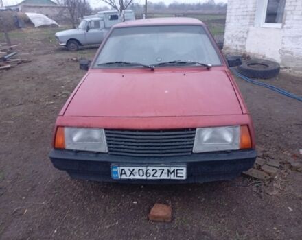 Красный ВАЗ 2109, объемом двигателя 1.3 л и пробегом 150 тыс. км за 900 $, фото 2 на Automoto.ua