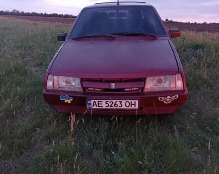 Красный ВАЗ 2109, объемом двигателя 1 л и пробегом 74 тыс. км за 1141 $, фото 8 на Automoto.ua