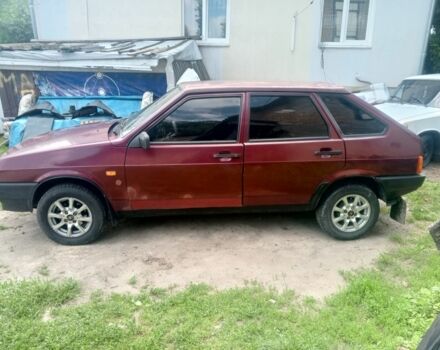 Красный ВАЗ 2109, объемом двигателя 1 л и пробегом 76 тыс. км за 768 $, фото 7 на Automoto.ua