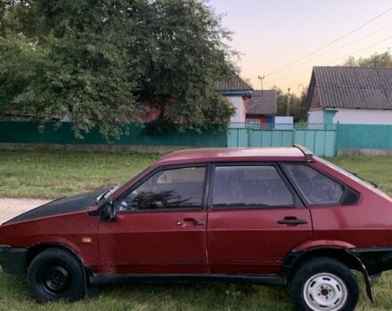 Красный ВАЗ 2109, объемом двигателя 0 л и пробегом 300 тыс. км за 525 $, фото 2 на Automoto.ua