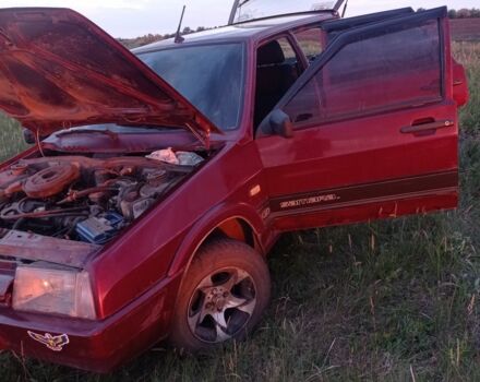 Красный ВАЗ 2109, объемом двигателя 1 л и пробегом 74 тыс. км за 1141 $, фото 14 на Automoto.ua