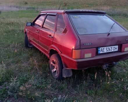 Красный ВАЗ 2109, объемом двигателя 1 л и пробегом 74 тыс. км за 1141 $, фото 6 на Automoto.ua