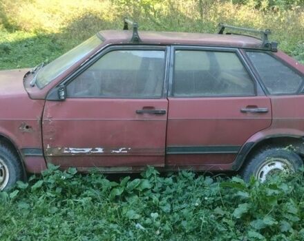 Червоний ВАЗ 2109, об'ємом двигуна 1 л та пробігом 121 тис. км за 191 $, фото 5 на Automoto.ua