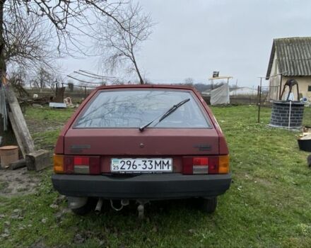 Красный ВАЗ 2109, объемом двигателя 1.5 л и пробегом 1000 тыс. км за 750 $, фото 4 на Automoto.ua