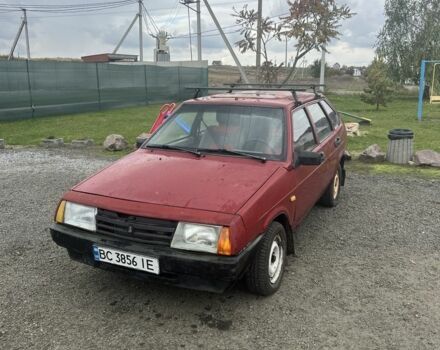 Красный ВАЗ 2109, объемом двигателя 1.5 л и пробегом 956 тыс. км за 850 $, фото 1 на Automoto.ua