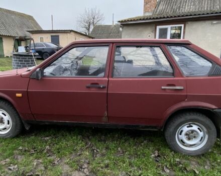 Красный ВАЗ 2109, объемом двигателя 1.5 л и пробегом 1000 тыс. км за 750 $, фото 3 на Automoto.ua