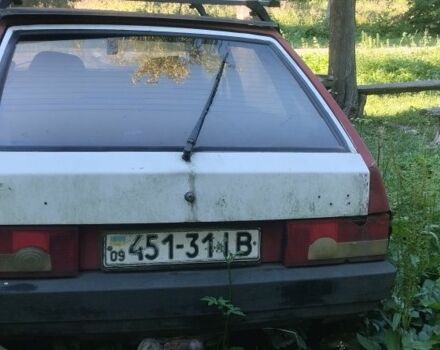 Червоний ВАЗ 2109, об'ємом двигуна 1 л та пробігом 121 тис. км за 191 $, фото 3 на Automoto.ua