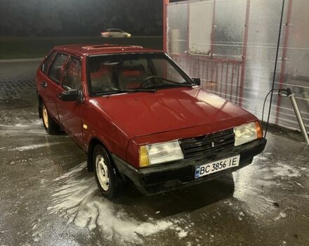 Красный ВАЗ 2109, объемом двигателя 1.5 л и пробегом 956 тыс. км за 850 $, фото 4 на Automoto.ua