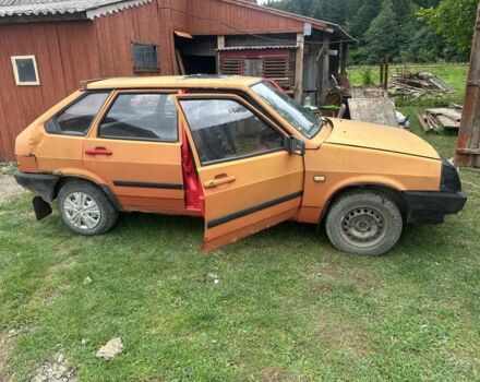 Красный ВАЗ 2109, объемом двигателя 1.3 л и пробегом 39 тыс. км за 330 $, фото 1 на Automoto.ua