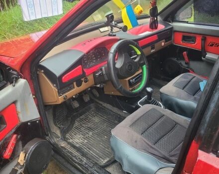 Красный ВАЗ 2109, объемом двигателя 1.5 л и пробегом 49 тыс. км за 900 $, фото 3 на Automoto.ua