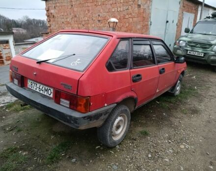 Красный ВАЗ 2109, объемом двигателя 0 л и пробегом 1 тыс. км за 615 $, фото 4 на Automoto.ua