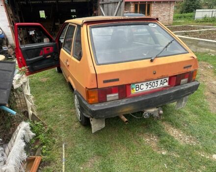 Красный ВАЗ 2109, объемом двигателя 1.3 л и пробегом 39 тыс. км за 330 $, фото 4 на Automoto.ua