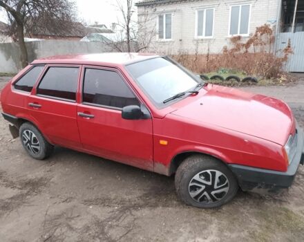 Червоний ВАЗ 2109, об'ємом двигуна 1.3 л та пробігом 1 тис. км за 1300 $, фото 1 на Automoto.ua