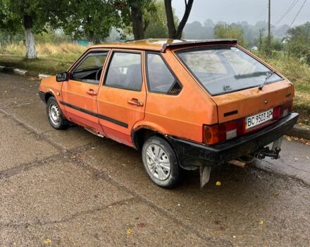 Красный ВАЗ 2109, объемом двигателя 1.3 л и пробегом 39 тыс. км за 330 $, фото 7 на Automoto.ua