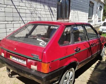 Красный ВАЗ 2109, объемом двигателя 1.3 л и пробегом 100 тыс. км за 1200 $, фото 2 на Automoto.ua