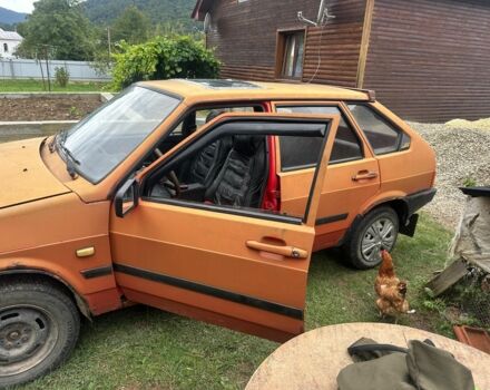 Красный ВАЗ 2109, объемом двигателя 1.3 л и пробегом 39 тыс. км за 330 $, фото 5 на Automoto.ua