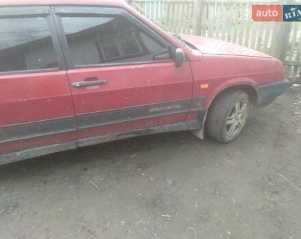 Красный ВАЗ 2109, объемом двигателя 0 л и пробегом 150 тыс. км за 600 $, фото 2 на Automoto.ua