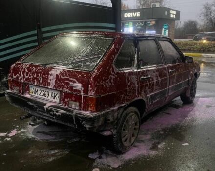 Красный ВАЗ 2109, объемом двигателя 1.5 л и пробегом 300 тыс. км за 655 $, фото 3 на Automoto.ua