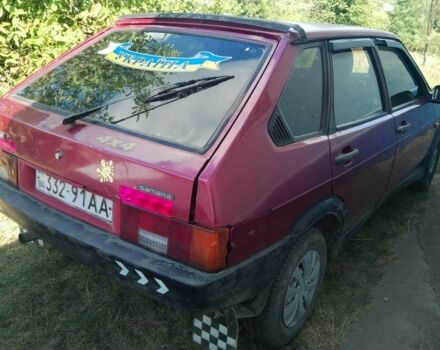 Красный ВАЗ 2109, объемом двигателя 0 л и пробегом 250 тыс. км за 550 $, фото 2 на Automoto.ua