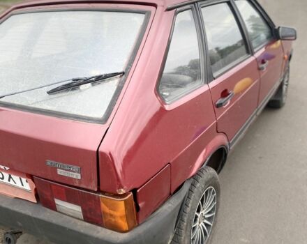 ВАЗ 2109 1992 в Кропивницком (Кировограде) на Automoto.ua Красный ВАЗ 2109, объемом двигателя 1.5 л и пробегом 200 тыс. км за 1500 $, фото 4 на Automoto.ua