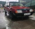 Красный ВАЗ 2109, объемом двигателя 1.5 л и пробегом 300 тыс. км за 655 $, фото 1 на Automoto.ua