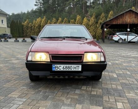 Красный ВАЗ 2109, объемом двигателя 1.5 л и пробегом 82 тыс. км за 800 $, фото 1 на Automoto.ua