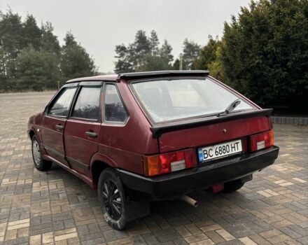 Красный ВАЗ 2109, объемом двигателя 1.5 л и пробегом 82 тыс. км за 800 $, фото 4 на Automoto.ua