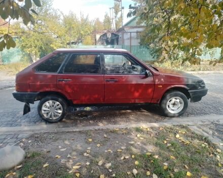 Красный ВАЗ 2109, объемом двигателя 1.5 л и пробегом 170 тыс. км за 500 $, фото 5 на Automoto.ua