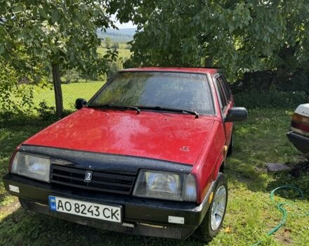 Красный ВАЗ 2109, объемом двигателя 1.5 л и пробегом 2 тыс. км за 1400 $, фото 1 на Automoto.ua