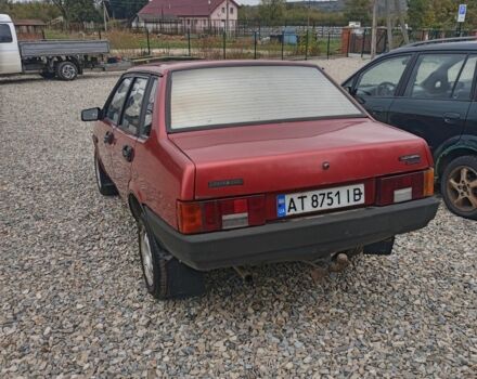 Красный ВАЗ 2109, объемом двигателя 1.5 л и пробегом 100 тыс. км за 900 $, фото 1 на Automoto.ua