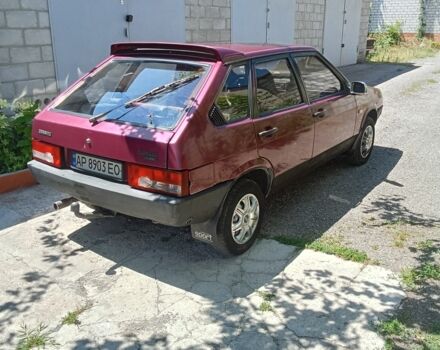 Красный ВАЗ 2109, объемом двигателя 1.5 л и пробегом 1 тыс. км за 1150 $, фото 2 на Automoto.ua