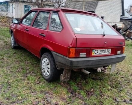 Красный ВАЗ 2109, объемом двигателя 1.5 л и пробегом 123 тыс. км за 1150 $, фото 3 на Automoto.ua