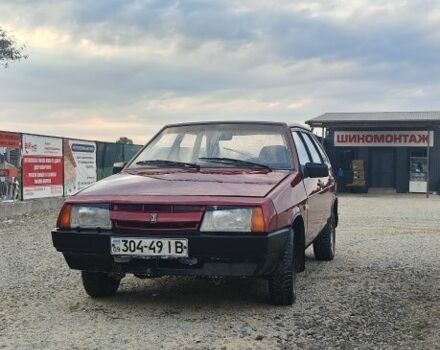 Красный ВАЗ 2109, объемом двигателя 0 л и пробегом 200 тыс. км за 650 $, фото 1 на Automoto.ua