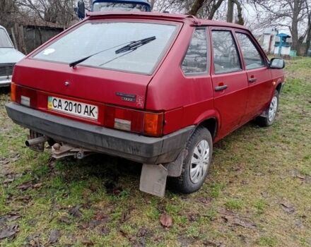 Красный ВАЗ 2109, объемом двигателя 1.5 л и пробегом 123 тыс. км за 1150 $, фото 4 на Automoto.ua