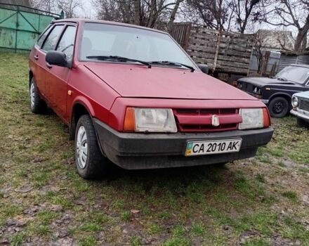 Красный ВАЗ 2109, объемом двигателя 1.5 л и пробегом 123 тыс. км за 1150 $, фото 1 на Automoto.ua