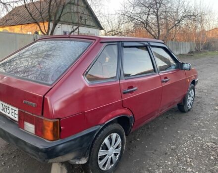 Красный ВАЗ 2109, объемом двигателя 1.1 л и пробегом 200 тыс. км за 897 $, фото 3 на Automoto.ua