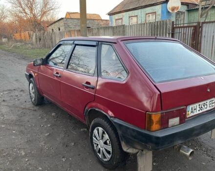 Красный ВАЗ 2109, объемом двигателя 1.1 л и пробегом 200 тыс. км за 897 $, фото 2 на Automoto.ua