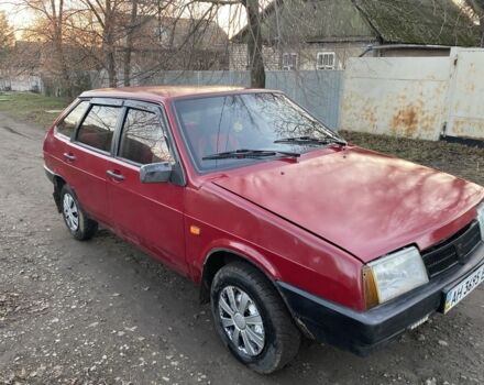 Красный ВАЗ 2109, объемом двигателя 1.1 л и пробегом 200 тыс. км за 897 $, фото 1 на Automoto.ua