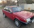 Красный ВАЗ 2109, объемом двигателя 1.1 л и пробегом 200 тыс. км за 897 $, фото 1 на Automoto.ua